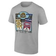 thumbnail image 2 of Men's Heather Gray Boston Bruins vs. Montreal Canadiens Centennial Game Matchup T-Shirt, 2 of 3