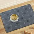 thumbnail image 2 of Pet Cat Dog Food Mat Non Slip Mat for Dog Water Bowl Mat Quick Dry Absorbent Cat Feeding Mat, 32 * 17 in, Brown, 2 of 6