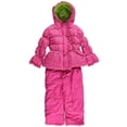 thumbnail image 3 of Pink Platinum Girls 2T-4T Polka Dot Snowsuit Set(Pink 2T), 3 of 4