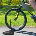 thumbnail image 1 of FENGGUIQU Bike Parking Rack Stand Road Bike Stand Plastic Black Portable 1Pcs, 1 of 7