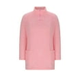 thumbnail image 7 of ShiShine Pullover for Women Plus Size Quarter Zipper Plush Warm Sweatshirts Stand Collar Fall Winter Tops with Pockets, 7 of 7