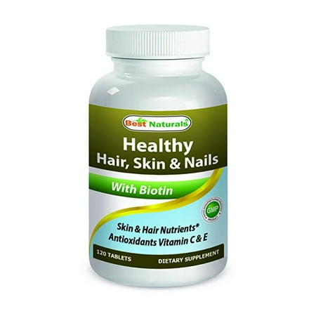 naturals biotin vitamins tablets nails skin hair