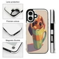 thumbnail image 3 of Compatible with iPhone 11 12 13 mini 14 15 16 Pro Max Plus Wallet Case with Card Holder, PU Leather Kickstand Card Slots Case ( Cute Dog In Teacup, iPhone 11 Pro Max), 3 of 7