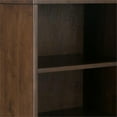 thumbnail image 4 of Allora 4 Shelf Wooden Bookcase in Walnut Brown, 4 of 5