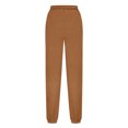 thumbnail image 6 of Inleife Oversized Sweatpants Women Solid Color Elastic Waist Casual Sweat Pants With Side Pockets Plus Size Sweatpants, 6 of 6