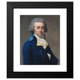 thumbnail image 2 of Jean-Louis Laneuville 12x14 Black Modern Framed Museum Art Print Titled - Portrait Mary-Jean Hither the Soothesive Breeze (1759-1794) (1793), 2 of 5