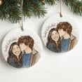 thumbnail image 5 of Custom Photo Ornament, Personalized Watercolor Ornaments, Christmas Ornaments 2025, 5 of 6
