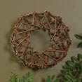 thumbnail image 5 of HomeRoots 521323 7 in. Dried Mixed Assortment Wreath, Brown, 5 of 5