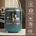 thumbnail image 6 of Modern LED Lighted Mirror Makeup Organizer Stand for Bathroom, Dresser, and Vanity Countertop -Organizers and Storage Solution with Room Decor Aesthetic Vibe by KME (cylinder), 6 of 10