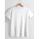 thumbnail image 2 of Camisetas para mujer, de verano, casual, manga corta, cuello redondo, con estampado, color blanco negro, blusaWomen's Chic American Flag Print Tee - Comfy, Casual Short Sleeve Crew Neck T-shirt for, 2 of 5