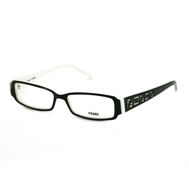 Fendi Women's Eyeglasses FF664 961 Black/White 51 14 140 Frames ...