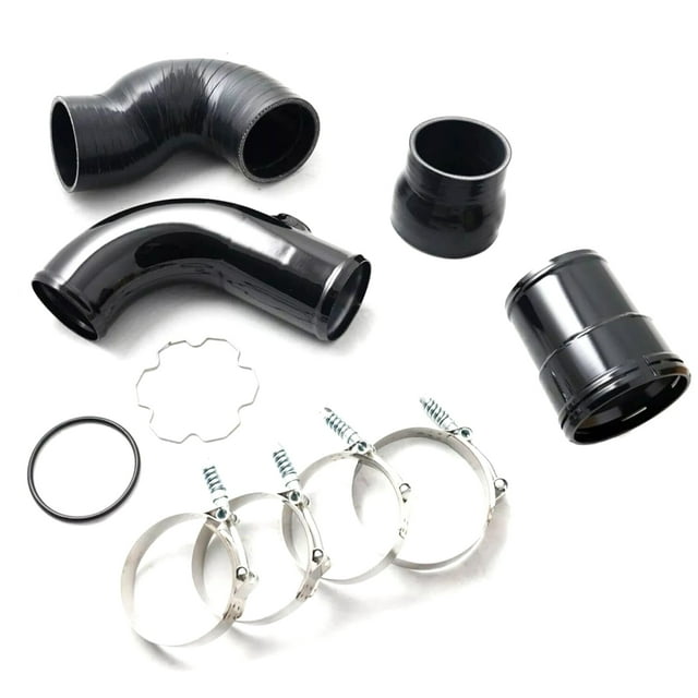 Solution Intercooler Durable Tuyaux en Aluminium pour Moteurs Diesel Ford Powerstroke 6.7L
