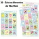 thumbnail image 3 of Juego de Loteria Baby Shower Impreso en Español, para 30 Jugadoras - 30 Tablas y Barajas, 3 of 3