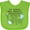 Apple Green, variant on Inktastic My First New Years Resolutions with Baby Clip Art and Stars Boys Baby Bib