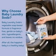 thumbnail image 4 of Nellie’s Baby Laundry Soda Tin – 80 Loads – Gentle Powdered Detergent for Delicate Fabrics – Fragrance-Free Formula - 80 Loads - Made in Canada, 4 of 5