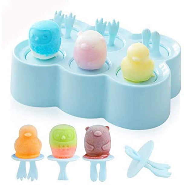 Moldes para helados 6 paletas de moldes para helados, moldes para helados pequeños Vhermosa MZQ-0594-1