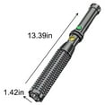 thumbnail image 3 of Long Range LED Flashlight High Lumens USB Rechargeable Tactical Torch With Side Light Waterproof Emergency Flash Light For Outdoor Camping Hiking Durable Portable Handheld Black, 3 of 9