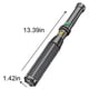 thumbnail image 3 of Xihbxyly Linterna Led de Alta Potencia, Recargable Por Usb, Resistente Al Agua, para Emergencias, Camping, Conducción Nocturna, Inspección, Tamaño 34 X 3,6 X 3,6 Cm., 3 of 7