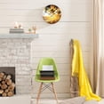 thumbnail image 3 of Wall Clock, Brown Wooden Board Silent Non Ticking Battery Operated Round Decorative Indoor Outdoor Clocks for Living Room Kitchen Bedroom Bathroom Patio 12", 3 of 6
