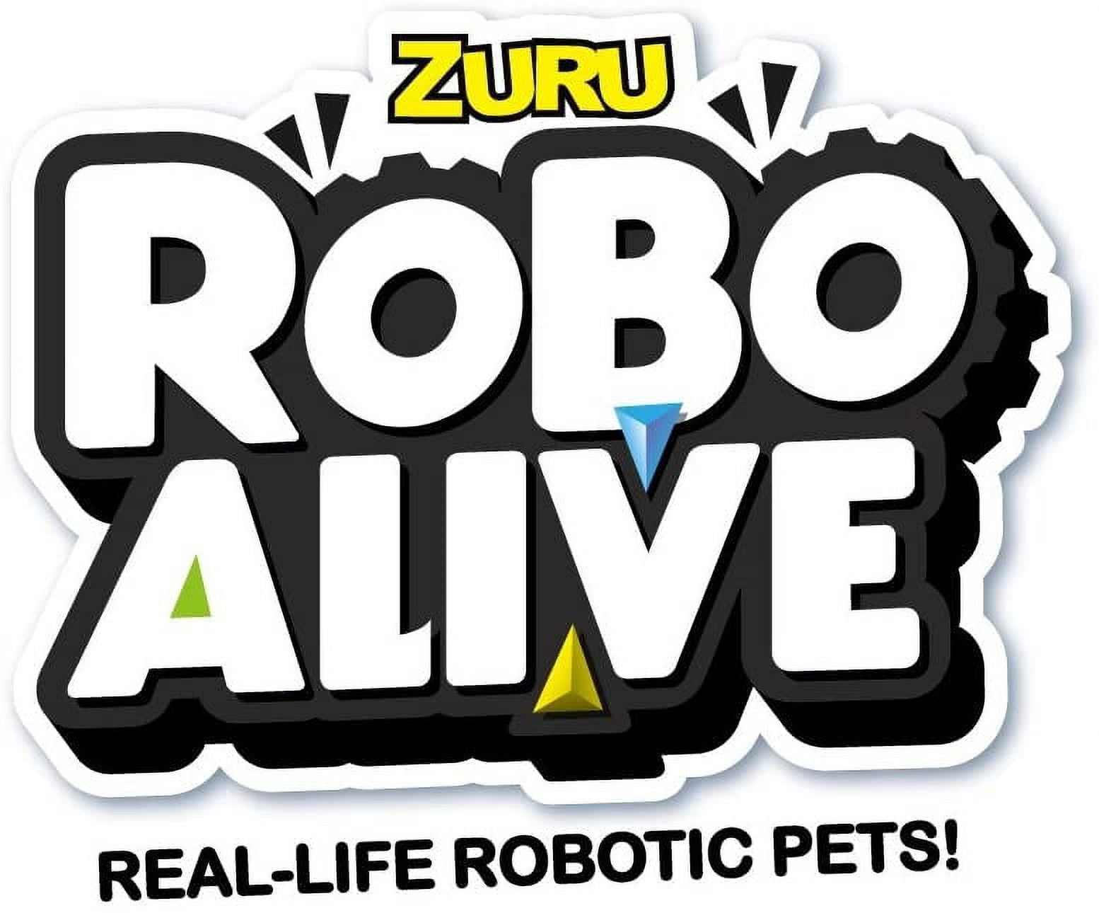 Robo Alive Attacking T-Rex Dinosaur Battery-Powered Robotic Toy by ZURU (Color may vary)
