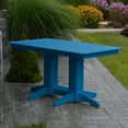 thumbnail image 1 of A &amp; L Furniture Poly 60 x 33 in. Rectangle Outdoor Dining Table, 1 of 8