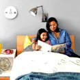 thumbnail image 5 of Combinat And Monoxide Detector Alarm, 2-pack Beeps Warning And Co Al For S Travel Home Kit Bed Car, 5 of 5
