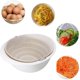 thumbnail image 3 of Delleu Juego de colador/colador de cocina multifunción 2 en 1 y juego de cuencos, lavabo de drenaje giratorio de doble capa y cesta para limpieza, lavado, frutas, verduras (23*10,5 cm, Y-Blanco nieve), 3 of 7