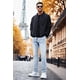 thumbnail image 4 of Vaqueros Heyfanee Slim Fit Stretch Denim Azul Claro para Hombre, 4 of 6