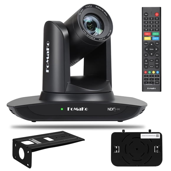 Cámara PTZ FoMako FMK20UH NDI-B con seguimiento automático AI y zoom de 20x