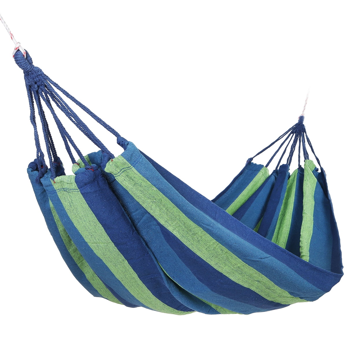 Hanging Hammock Chair Portable Garden Swing Seat Tree Travel Camping Canvas Rope 