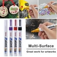 thumbnail image 2 of 2Pcs Tire Mark Paint Pens Waterproof Fade Resistant Precise Application Fill Paint Pens Vehicle Accessories, 2 of 7