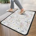 thumbnail image 4 of Pioneer Flower Floral Print Pattern Door Rugs,Washable Non Slip Door Mats Indoor,Decorative Door Mats,Entry Mat Indoor for Entrance,Bedroom,Kitchen,Bathroom,30"x17", 4 of 6