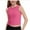 Hot Pink, variant on TYGHBN Girls Tank Tops Kids Athletic Tank Ribbed Knit High Neck Crop Tops for Gym Yoga Kids Blank T Shirts Short Sleeve Shirts Girls 3 T Clothes Toddler Tops Blouse for Baby Girl Toddler Girls