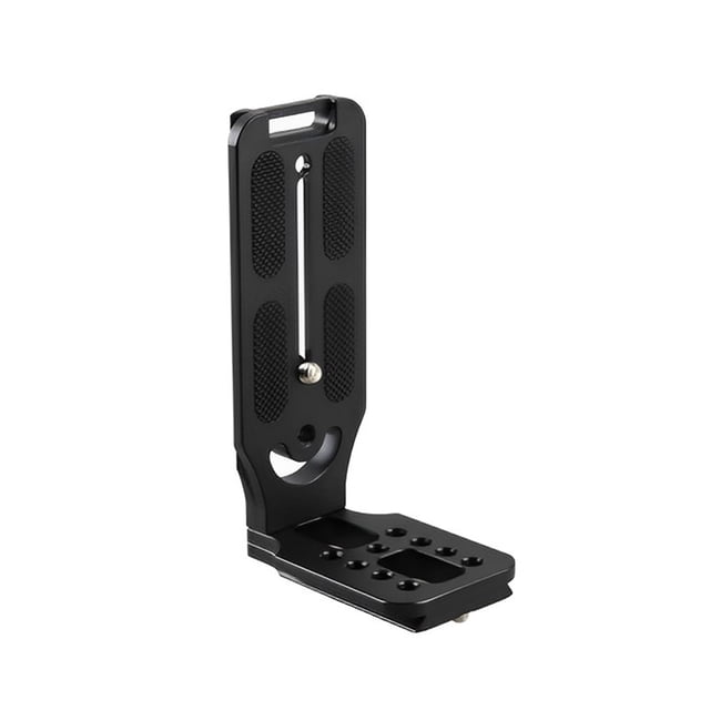 Methold Cámara digital en forma de L Placa de liberación rápida Desmontable Universal anodizado Anti-óxido Soporte de montaje de placas de Accesorios de cámara y óptica