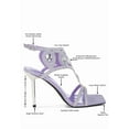 thumbnail image 6 of London Rag Fialka Diamante & Rhinestones Stiletto Womens Sandals, 6 of 14