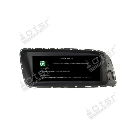 Aotsr Ultra-Thin 8.8 inch Wireless CarPlay Android Auto Retain Original Car Function Car Radio Stereo Multimedia Receiver for Audi Q5 2009-2017 Compatible with Original Car System