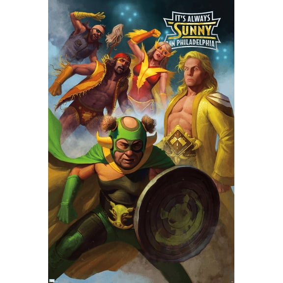 It's Always Sunny in Philadelphia - Season 14 One Sheet Wall Poster, 22.375" x 34"