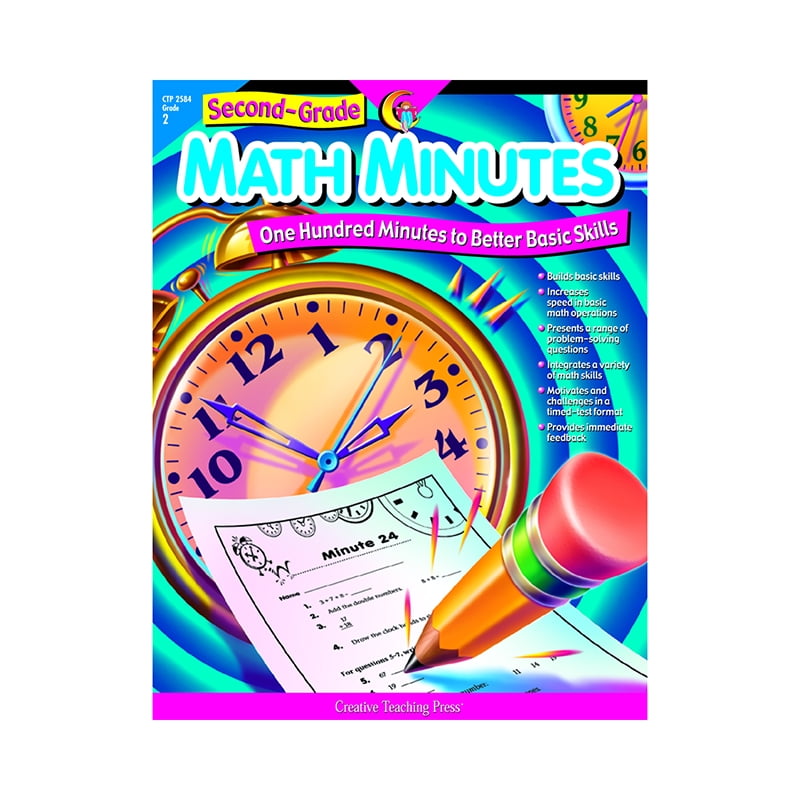 math-minutes-book-grade-2-bundle-of-10-each-walmart