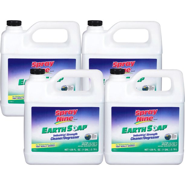 Spray Nine, PTX27901CT, Permatex Earth Soap Cleaner/Degreser Refill, 4