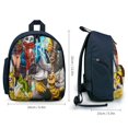 thumbnail image 2 of Undertale Mochila Escolar para Niños y Niñas, Mochila Infantil Ligera de Alta Calidad, Grande y Duradera Azul, 2 of 6