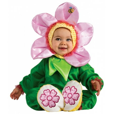 Pink Pansy Baby Infant Costume - Newborn