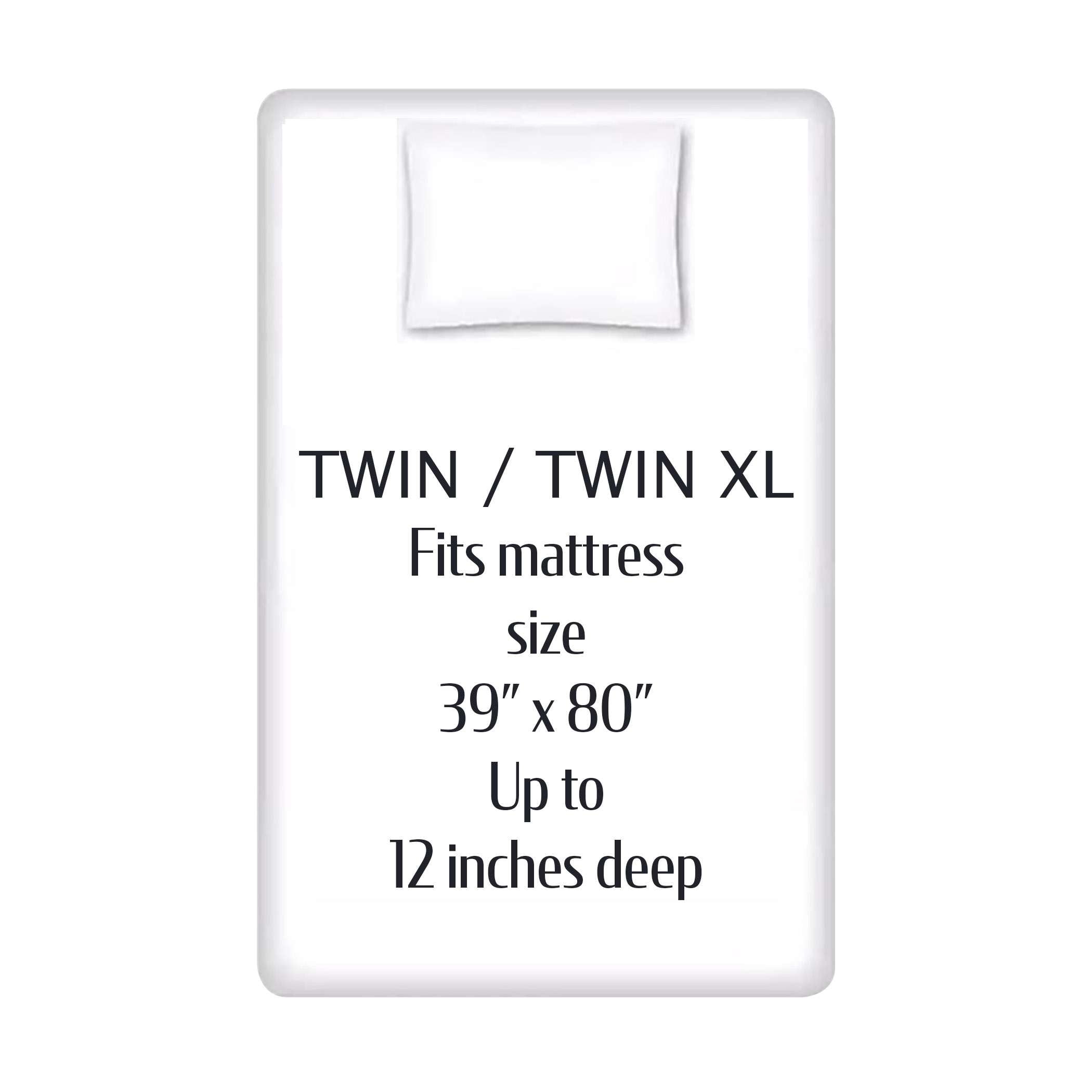 Mainstays 5-Piece Reversible Bed in a Bag with Laundry Tote, Strawberry, Twin-XL