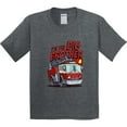 thumbnail image 3 of Inktastic Big Brother Fire Truck Youth T-Shirt, 3 of 5