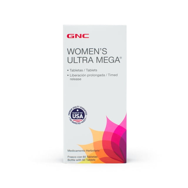 Multivitaminico Con Minerales GNC Womens Ultra Mega 60 Tabl Gnc 100109102