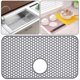 thumbnail image 2 of Premium Silicone Sink Protector - Heat-Resistant, Non-Slip Dish Drying Mat with Drainage Holes for Kitchen Use, Multi-Purpose Countertop Protector, 2 of 5