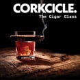thumbnail image 4 of Corkcicle Verre à Cigare - Verre Double à l'Ancienne avec Repose-Cigare Intégré, 4 of 4