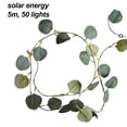 thumbnail image 2 of Laklulu Cadena de lámpara de vid de hoja de arce solar simulada, 2 of 6