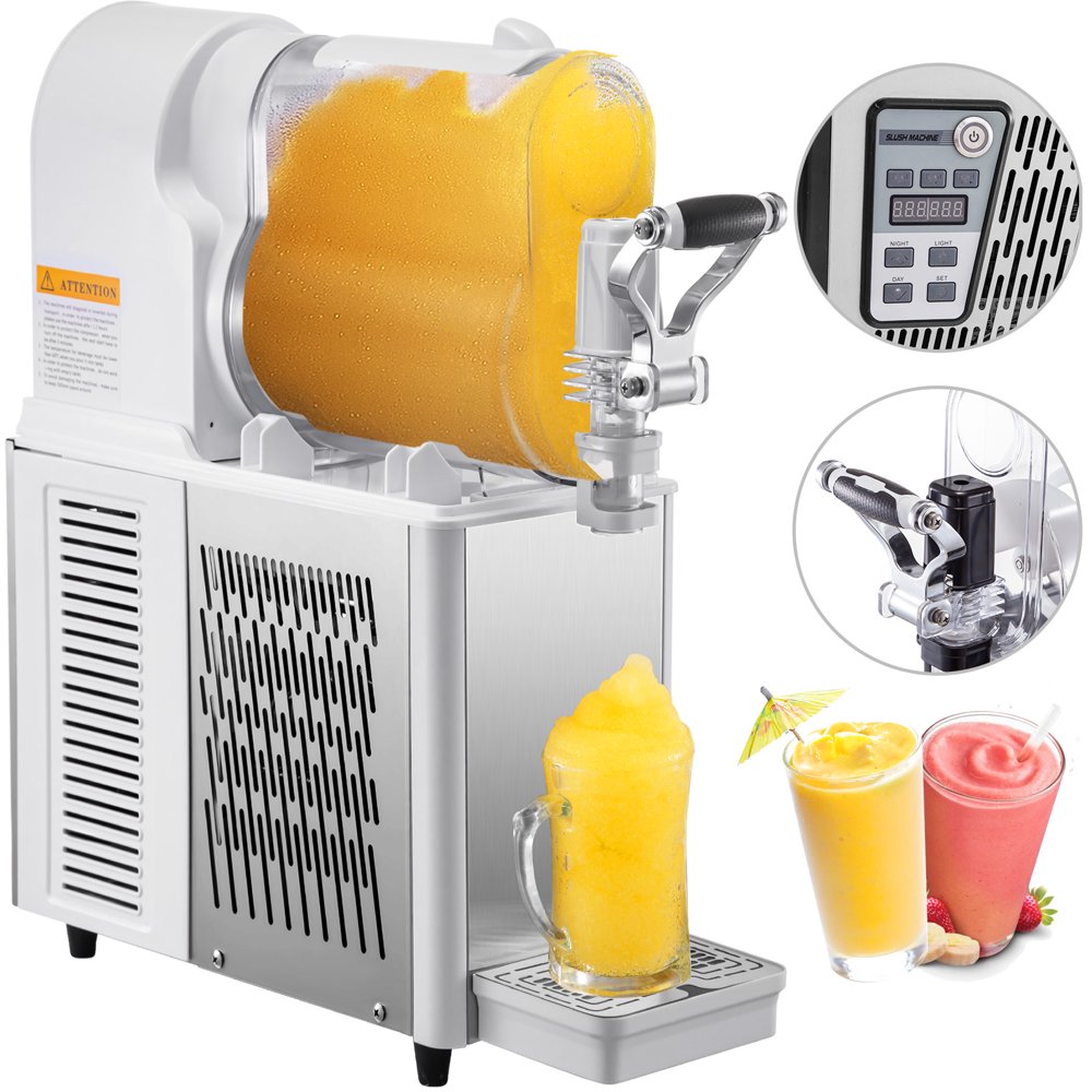 VEVOR Slushy Machine, 3L Daiquiri Machine Commercial, Single Bowl