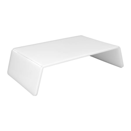 Monitor Riser Stand, Trapezoidal Shape Acrylic Elevated Shelf Smoothing ...