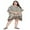 Polyester Tunic No - 80, variant on Oussum Women Tunic Dress Short 3/4 Sleeves Caftan for Ladies Casual Dresses
